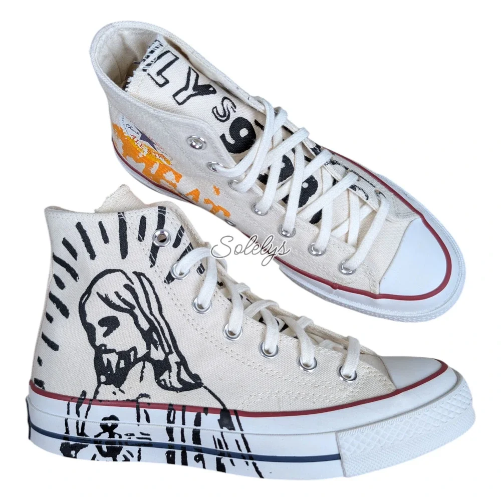 Converse Chuck 70 Andy Warhol MEAT SIN 2015 Limited Edition Sneaker Womens 7